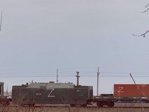 Rusya, Kırım’dan Ukrayna’ya Zırhlı Trenlerle Ağır Silahlar Taşıdı