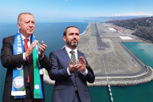 AK Parti Rize İl Başkanı Alim'den Rize Artvin Havalimanı Açılışına Davet