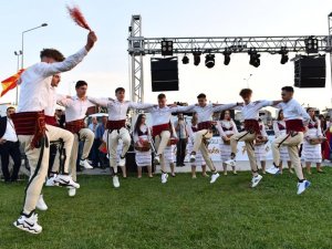 Çiğli-çaşka Kuzey Makedonya Festivali Coşkuyla Başladı