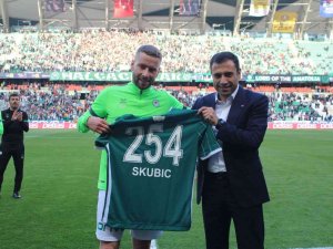 Skubic, Konyaspor Formasıyla 254. Maçında