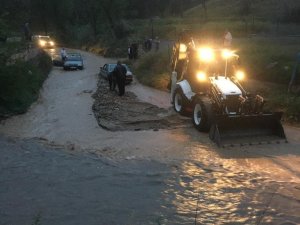 Nevşehir’de Sağanak Yağış Sele Neden Oldu