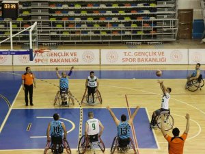 Şanlıurfa’da Engelli Basketbol Takımının Pota Farkı