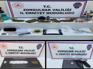 Zonguldak’ta Uyuşturucu Şebekesi Çökertildi