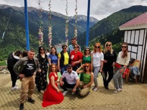Gürcü Turistlerden Uzungöl’e Yoğun İlgi