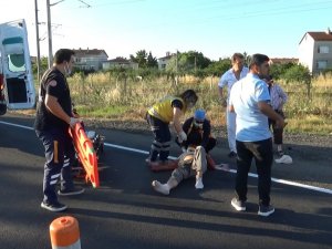 Muratlı’da Alkollü Sürücü Motosiklete Çarptı: 1 Ağır Yaralı