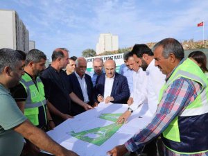Mardin’de Gara Şehidinin Adını Yaşatacak Parkın Yapımına Başlandı