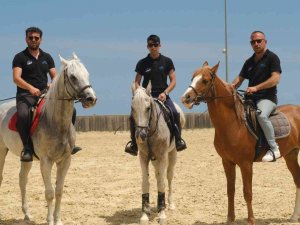 Samsun’da Binicilik Meraklıları Atlı Spor Tesislerine