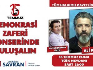 Nevşehir’de ‘Demokrasi Zaferi Konseri’