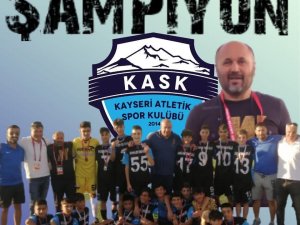 U14 Liginde Şampiyon Kayseri Atletikspor