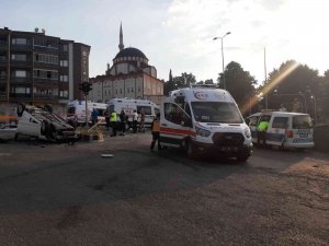 Zonguldak’taki Feci Kaza Güvenlik Kamerasına Yansıdı