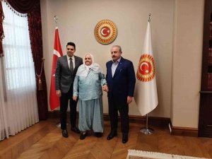 Boşnak Nine Fata Orloviç Tbmm Başkanı Şentop İle Görüştü