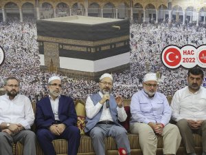 Diyanet İ̇şleri Başkanı Erbaş: “Türkiye’nin Hac Organizasyonunda Geldiği Nokta Bizi Sevindiriyor”