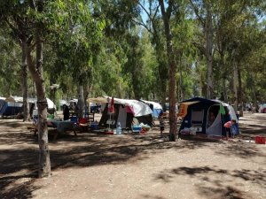 Vatandaşların Kamp Tercihi Ada Camping, Dolup Taştı