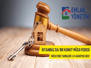 İstanbul'da 185 konut satılacak