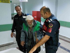 91 Yaşındaki Dedeye Jandarma Ve Polis Şefkati