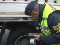 Jandarmadan Kış Lastiği Denetimi