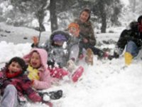 Ordu'da eğitime kar ve şiddetli rüzgar engeli