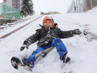 Trabzon'da eğitime kar engeli