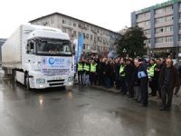 Beşir Derneği Rize'den Bayırbucak Türkmenlerine Yardım Tırı Gönderildi