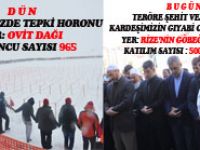 Rize’de Teröre Tepki İçin Horon Edenler Şehidin Cenaze Namazını Unuttu!