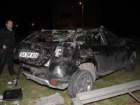 Samsun’da Otomobil Takla Attı: 7 Yaralı