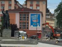 Rize Eski Adliye Binasına Yıkım İçin İlk Kepçe Vuruldu