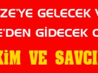 İşte Rize’nin Yeni Hakim ve Savcıları