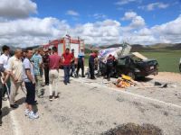 Bayburt'ta trafik kazası: 2 ölü, 6 yaralı
