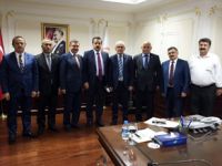 Rize Ziraat Odası Bakan Çelik ve TZOB Başkanı Bayraktar ile Ankara'da Çay Kanun Taslağını Görüştü
