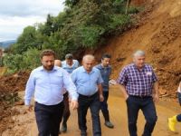 Avcı, Afet Bölgelerinde Çalışmaları Yerinde İnceledi