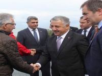 Bakan Arslan Rize Havalimanının Yapılacağı Alanda İncelemede Bulundu