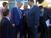 Başbakan Yardımcısı Kaynak, Çökme Olan Köprülü Köyünde İncelemede