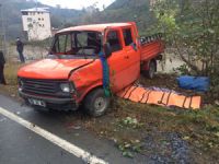 Rize’de Trafik Kazası 1 Ölü