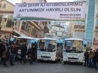 Artvin'de şehir içi ulaşımda yeni dönem