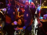 Cenazeye Gelirken Kaza Yaptılar 2 Ölü, 2'si Ağır, 9 Yaralı