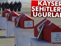 Kayseri Şehitlerini Uğurladı! Şehidimizin Cenazesi Rize'ye Geliyor VİDEO İZLE