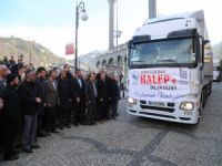 Güneysu'dan Halep'e 3 Tır Yardım Yola Çıktı