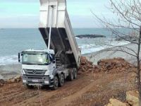 Rize Havalimanı İlk Dolgusu İçin Tören Alanı Hazırlanıyor