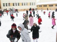 Ordu'da eğitime kar engeli