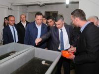 Vali Bektaş, Çamlıhemşin'de İncelemelerde