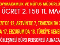 İçişleri Bakanlığı 1545 Sözleşmeli Personel Alacak