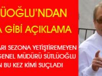 Sütlüoğlu Bu Kez Suçu Elektrik Dağıtım Şirketine Attı
