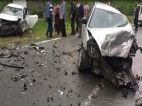 Rize'de Trafik Kazası 4 Yaralı