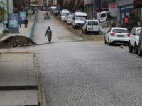 Ziraat Yokuşundaki Küp Taşlar Sökülüyor Yol Asfaltlanacak