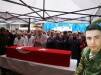 Rizeli Şehit Fazlıoğlu Son Yolculuğuna Uğurlandı