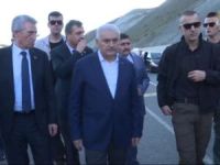 Başbakan Yıldırım, Kazayı Görür Görmez Konvoyu Durdurdu
