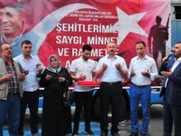 AK Parti Rize Gençlik Kollarından “Bu Bayrak Bize Emanet” Projesi