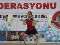 15 Temmuz Şehitleri Türkiye Halter Şampiyonası Rize'de Başladı