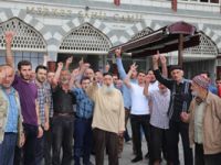 Rize'de İsrail Protestosu