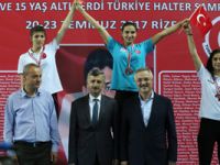 15 Temmuz Şehitleri Türkiye Halter Şampiyonası'nın Açılış Seremonisi Gerçekleştirildi